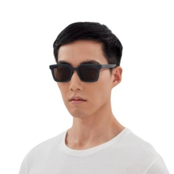 NWT GUCCI SUNGLASSES UNISEX BLUE BROWN SQUARE EYEWEAR GUCCI - Picture 2 of 4